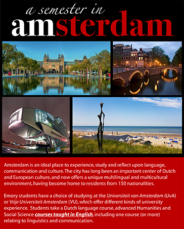 a semester in amsterdam poster